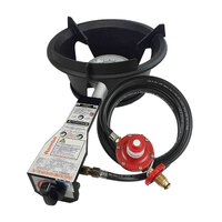 Rambo High Pressure LPG Wok Burner with Regulator and Hose