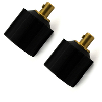 2 x Dinse Reducer Adapter Convert from 3550 13mm to 1025 9mm