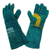 Pro Choice South Paw - Left Hand Pair - Green & Gold MIG Welding Glove