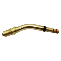 Swan / Bent Goose Neck - MIG Spool Gun 45 Degree Torch Neck for QLBF-200  Binzel Style