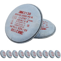 3M 2138 Filter Disc Particulate GP2/GP3 OV/AG 2000 - 5 Pair