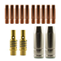 MIG MB15 Conical LH Starter Combo 14 Piece KIT - 1.2mm - Binzel Style 