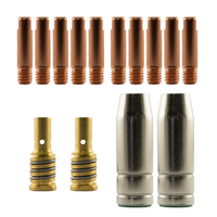 MIG MB15 Conical RH Starter Combo 14 Piece KIT - 0.9mm - Binzel Style 