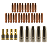 MIG MB15 Conical RH Bulk Kit 35 Piece Combo - 1.2mm - Binzel Style 