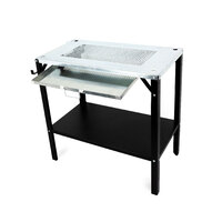 Workshop Welding Table Bench with Pullout Drawer 