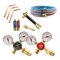 Harris Oxygen / Acetylene 601 Micro Torch Kit for Brazing with Hose