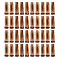 40 x MIG Nozzle / Shroud MB26 / 38 / 501 Conical - Binzel Style