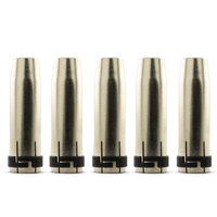 5 x MIG Nozzle / Shroud MB36 Conical - Binzel Style