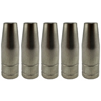 5 x MIG Nozzle / Shroud MB15 Tapered - Binzel Style
