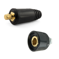 Panel Socket & Cable Plug Connector 35-50 DINSE 200-300 Amp