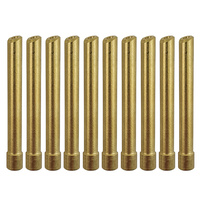 3.2mm Standard TIG Torch Wedge Collet - Suits WP17 | 18 | 26 Torches - 10 Pack