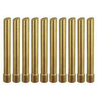 2.4mm Standard TIG Torch Wedge Collet - Suits WP17 | 18 | 26 Torches - 10 Pack