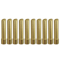 2.4mm Stubby TIG Torch Wedge Collet - Suits WP17 | 18 | 26 Torches - 10 Pack
