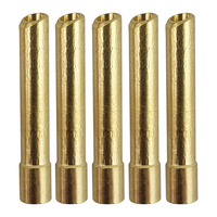 3.2mm Standard TIG Torch Wedge Collets - Suits WP9 | 20 Torches - 5 Pack