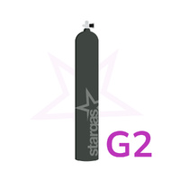Oxygen Industrial G Size Cylinder with Gas