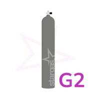 Nitrogen Pure 4.2 G Size Cylinder with Gas