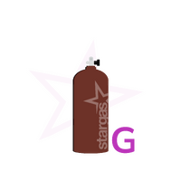 Acetylene Industrial G Size Cylinder with Gas