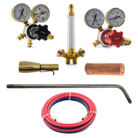 Acetylene Super Heating Torch Kit - SHA2 with Mixer + 450mm Barrel