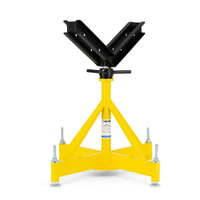 Welding Pipe Stand Fixed Legs Heavy Duty Adjustable Height 2265kg