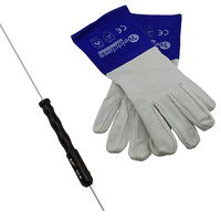 TIG Pen Filler Wire Feeder - ALL SIZES + Weldclass TIG Glove Combo