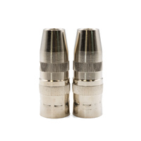 UNIMIG Arc Torchology Gas Nozzle with Insulator Conical to suit M350 - U11055 (2 Pack)