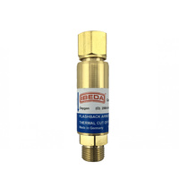 IBEDA Flash Back Arrestor - Regulator End - Oxygen FlashBack