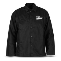 5x UNIMIG Rogue Proban Black Welding Jackets - Size L - Kevlar Stitched