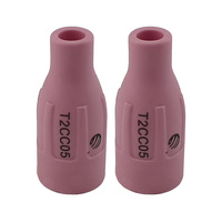 T2 / T3W TIG Ceramic Cup Size 5 - 8mm - 2 Pack