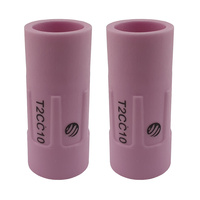 T2 / T3W TIG Ceramic Cup Size 10 - 16mm - 2 Pack