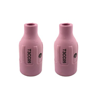 T3 TIG Torch Ceramic Cup Size 5 8mm - 2 Pack