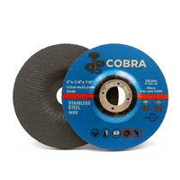 50 x Cobra 5" x 6mm Grinding Disc - INOX Steel - 125mm