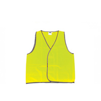 10 x Hi Viz Yellow Day Only Safety Vest - Size Medium