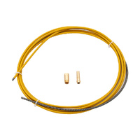 Kemppi MIG Liner Steel Yellow 3.5m - 1.2mm-1.6mm - 1 Each