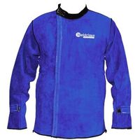 5x 2XL Weldclass Welding Jackets - PROMAX BLUE Leather