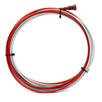 MIG Liner Steel Bernard style 200A to 300A 5.2 Meter (17ft) - 0.8 to 1.2mm 