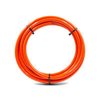 10 Meter LPG Gas Hose 8mm No Fittings - Orange Welding Cooking Hose Stove