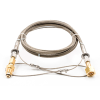 COBRA Pipeline System 1m - Acetylene High Pressure Hose for Cylinder to Manifold Connection