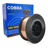 15kg - 0.9mm COBRA ER70S-6 Mild Steel MIG Welding Wire Spool