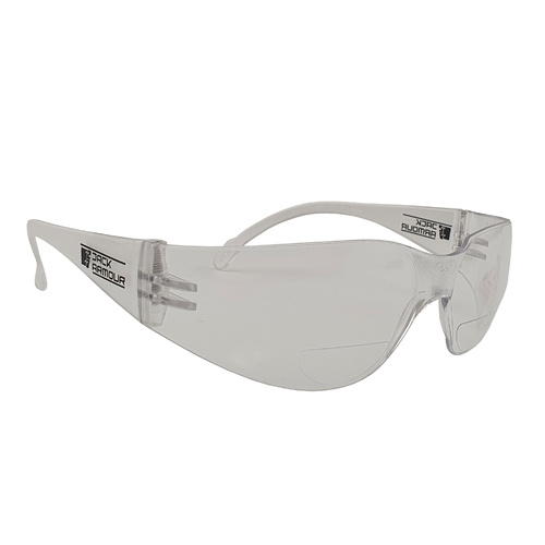 +2.5 Clear Bifocal Reading Safety Glasses Bi focal