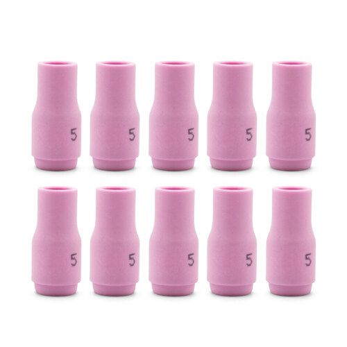 TIG Ceramic Cup / Nozzle #5 - 10 Each - WP-9 / 20