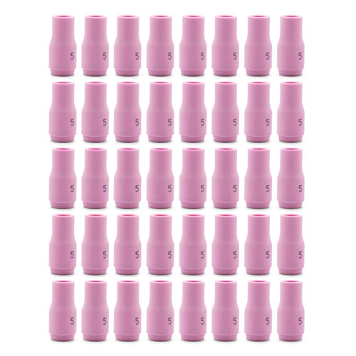 TIG Ceramic Cup / Nozzle #5 - 40 Each - WP-9 / 20