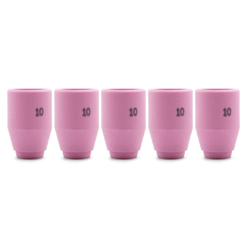 TIG Ceramic Cup / Nozzle #10 - 5 Each - WP-9 / 20
