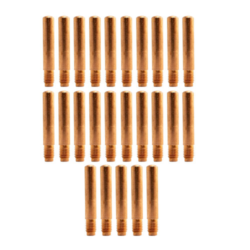 TWECO #2 & #4 Style 1440 1.0mm MIG Contact Tips - 25 Each