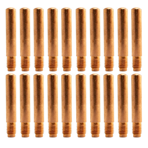 TWECO #2 & #4 Style 1445 1.3mm MIG Contact Tips - 100 Each