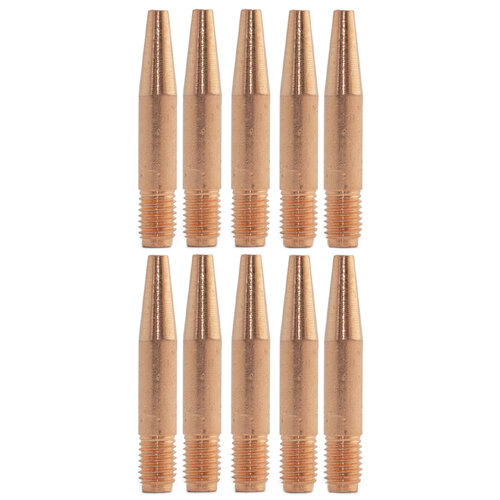 Tweco Style 14T116 TAPERED MIG Contact Tips 1.6mm - 10 Each