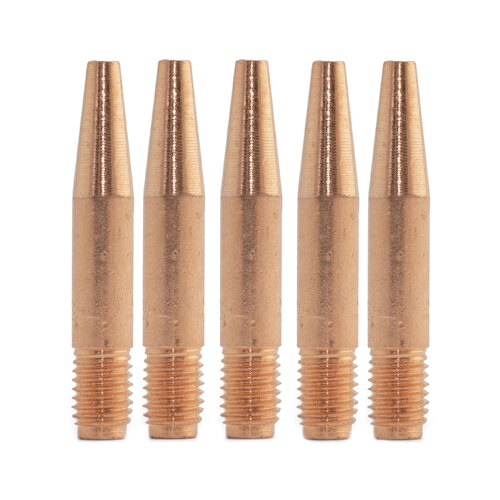 TWECO #2 & #4 Style 14T116 1.6mm Tapered MIG Contact Tips - 5 Each