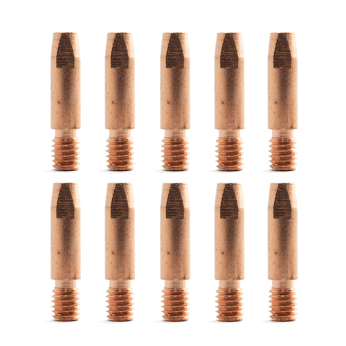 ESAB Style MIG Contact Tips 0.8mm x M6 - 10 Each 