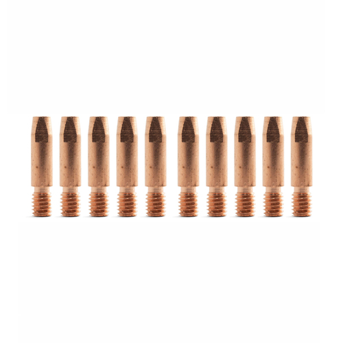 ESAB Style MIG Contact Tips 1.0mm x M6 - 10 Each 