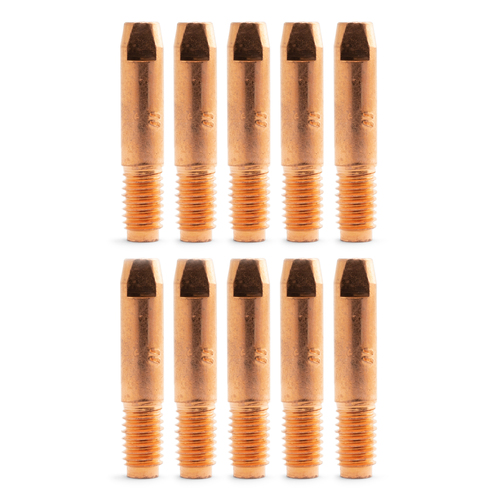 ESAB Style MIG Contact Tips 1.0mm x M8 - 10 Each