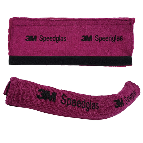 3M Speedglas Universal Flannel Washable Purple Towelling Sweatband - 2 Pack